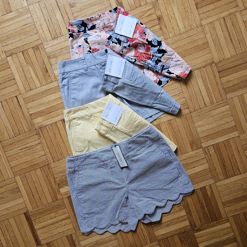 NWT size 2 shorts *Bundle of four pair*